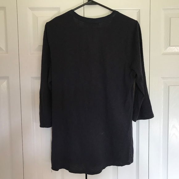 Calvin Klein Women Top Blouse Shirt Navy - Picture 8 of 8